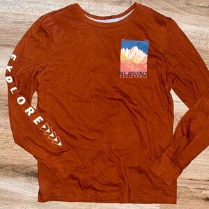 Sonoma Burnt Orange Long Sleeve Tee